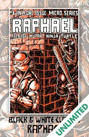 Teenage Mutant Ninja Turtles: Black & White Classics - Raphael